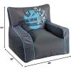 imageIdea Nuova Star Wars The Mandalorian Oversized Gaming Bean Bag Chair with Side Pocket WK330511Star Wars Mandalorian