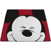 imagePICNIC TIME Star Wars Mandalorian Grogu Impresa Picnic Blanket Lightweight Beach Blanket Machine Washable Black and WhiteDisney Mickey Mouse  Mickey Face With Red Background