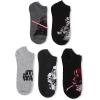 imageSTAR WARS Mens Classic 5 Pack No Show SocksBlack Prime