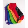 imageSTAR WARS Mens Classic 5 Pack No Show SocksBright Assorted