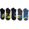 imageSTAR WARS Mens Classic 5 Pack No Show SocksClassic Assorted Logo