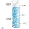 imageSimple Modern Water Bottle with Straw Lid  Marvel Spiderman 18oz Stainless Steel Cup Insulated Tumbler for Boys Girls School  Spidey Friends UniteBluey Sky