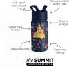 imageSimple Modern Water Bottle with Straw Lid  Marvel Spiderman 18oz Stainless Steel Cup Insulated Tumbler for Boys Girls School  Spidey Friends UniteDisneyBelles Garden