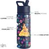imageSimple Modern Water Bottle with Straw Lid  Marvel Spiderman 18oz Stainless Steel Cup Insulated Tumbler for Boys Girls School  Spidey Friends UniteDisneyBelles Garden