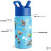 imageSimple Modern Water Bottle with Straw Lid  Marvel Spiderman 18oz Stainless Steel Cup Insulated Tumbler for Boys Girls School  Spidey Friends UniteDisneyToy Story Andys Toys