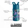 imageSimple Modern Water Bottle with Straw Lid  Marvel Spiderman 18oz Stainless Steel Cup Insulated Tumbler for Boys Girls School  Spidey Friends UniteDisneyEncanto