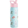 imageSimple Modern Water Bottle with Straw Lid  Marvel Spiderman 18oz Stainless Steel Cup Insulated Tumbler for Boys Girls School  Spidey Friends UniteDisneyPrincesses Royal Beauty