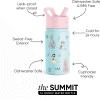 imageSimple Modern Water Bottle with Straw Lid  Marvel Spiderman 18oz Stainless Steel Cup Insulated Tumbler for Boys Girls School  Spidey Friends UniteDisneyPrincesses Royal Beauty