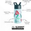 imageSimple Modern Water Bottle with Straw Lid  Marvel Spiderman 18oz Stainless Steel Cup Insulated Tumbler for Boys Girls School  Spidey Friends UniteDisneyThe Little Mermaid Ariels Treasures