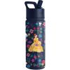 imageSimple Modern Water Bottle with Straw Lid  Marvel Spiderman 18oz Stainless Steel Cup Insulated Tumbler for Boys Girls School  Spidey Friends UniteDisneyBelles Garden