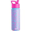 imageSimple Modern Water Bottle with Straw Lid  Marvel Spiderman 18oz Stainless Steel Cup Insulated Tumbler for Boys Girls School  Spidey Friends UniteMattel Barbie Cursive
