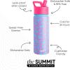 imageSimple Modern Water Bottle with Straw Lid  Marvel Spiderman 18oz Stainless Steel Cup Insulated Tumbler for Boys Girls School  Spidey Friends UniteMattel Barbie Cursive