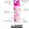 imageSimple Modern Water Bottle with Straw Lid  Marvel Spiderman 18oz Stainless Steel Cup Insulated Tumbler for Boys Girls School  Spidey Friends UniteTrolls Poppy Mashup