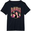 imageStar Wars  Han Solo Rock TShirtBlack