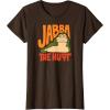 imageStar Wars  Jabba The Hutt Doodle TShirtBrown