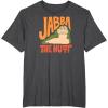 imageStar Wars  Jabba The Hutt Doodle TShirtDark Heather Grey