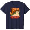 imageStar Wars  Jabba The Hutt Doodle TShirtNavy Blue