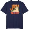 imageStar Wars  Jabba The Hutt Doodle TShirtNavy Blue