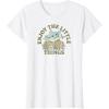 imageStar Wars  The Mandalorian Grogu Enjoy The Little Things TShirtWhite
