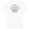 imageStar Wars  The Mandalorian Grogu Enjoy The Little Things TShirtWhite
