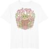 imageStar Wars  The Mandalorian Grogu Floral TShirtWhite