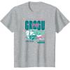 imageStar Wars  The Mandalorian Grogu Manga Inspired TShirtHeather Grey