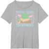 imageStar Wars  The Mandalorian Grogu Show Me The Way To Snacks TShirtHeather Grey