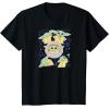 imageStar Wars  The Mandalorian Grogu Stickers TShirtBlack