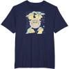 imageStar Wars  The Mandalorian Grogu Stickers TShirtNavy Blue