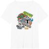 imageStar Wars  The Mandalorian Grogu Stickers TShirtWhite