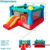 imageStar Wars Bounce House with Slide Indoor Outdoor Darth Vader Inflatable Luke Skywalker Lightsaber Fun Bouncy Castle for Kids Ages 38 Years OldEducational