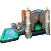 imageStar Wars Bounce House with Slide Indoor Outdoor Darth Vader Inflatable Luke Skywalker Lightsaber Fun Bouncy Castle for Kids Ages 38 Years OldJurassic World