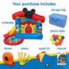 imageStar Wars Bounce House with Slide Indoor Outdoor Darth Vader Inflatable Luke Skywalker Lightsaber Fun Bouncy Castle for Kids Ages 38 Years OldMickey Mouse