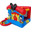 imageStar Wars Bounce House with Slide Indoor Outdoor Darth Vader Inflatable Luke Skywalker Lightsaber Fun Bouncy Castle for Kids Ages 38 Years OldMickey Mouse