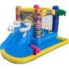 imageStar Wars Bounce House with Slide Indoor Outdoor Darth Vader Inflatable Luke Skywalker Lightsaber Fun Bouncy Castle for Kids Ages 38 Years OldMinions