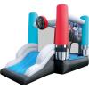 imageStar Wars Bounce House with Slide Indoor Outdoor Darth Vader Inflatable Luke Skywalker Lightsaber Fun Bouncy Castle for Kids Ages 38 Years OldStar Wars