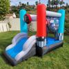 imageStar Wars Bounce House with Slide Indoor Outdoor Darth Vader Inflatable Luke Skywalker Lightsaber Fun Bouncy Castle for Kids Ages 38 Years OldStar Wars