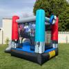 imageStar Wars Bounce House with Slide Indoor Outdoor Darth Vader Inflatable Luke Skywalker Lightsaber Fun Bouncy Castle for Kids Ages 38 Years OldStar Wars