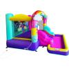 imageStar Wars Bounce House with Slide Indoor Outdoor Darth Vader Inflatable Luke Skywalker Lightsaber Fun Bouncy Castle for Kids Ages 38 Years OldTrolls