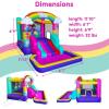 imageStar Wars Bounce House with Slide Indoor Outdoor Darth Vader Inflatable Luke Skywalker Lightsaber Fun Bouncy Castle for Kids Ages 38 Years OldTrolls