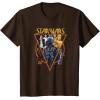 imageStar Wars Classic Art Characters and Logo Retro Vintage TShirtBrown