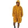 imageStar Wars Darth Vader AllOver Print Black Hooded Wearable Oversize BlanketOSFAGarfield Character Heads