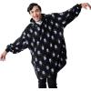 imageStar Wars Darth Vader AllOver Print Black Hooded Wearable Oversize BlanketOSFAGhostface Mask Aop