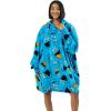 imageStar Wars Darth Vader AllOver Print Black Hooded Wearable Oversize BlanketOSFASesame Street Cookie Monster