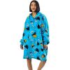 imageStar Wars Darth Vader AllOver Print Black Hooded Wearable Oversize BlanketOSFASesame Street Cookie Monster