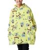 imageStar Wars Darth Vader AllOver Print Black Hooded Wearable Oversize BlanketOSFASpongebob Yellow