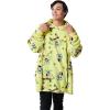 imageStar Wars Darth Vader AllOver Print Black Hooded Wearable Oversize BlanketOSFASpongebob Yellow