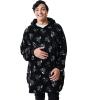 imageStar Wars Darth Vader AllOver Print Black Hooded Wearable Oversize BlanketOSFAStar Wars Spaceships