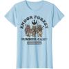 imageStar Wars Endor Forest Summer Camp Ewok TShirtBaby Blue