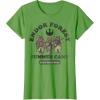 imageStar Wars Endor Forest Summer Camp Ewok TShirtGrass Green